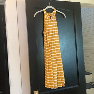 Sleeveless Striped Market & Spruce Dress